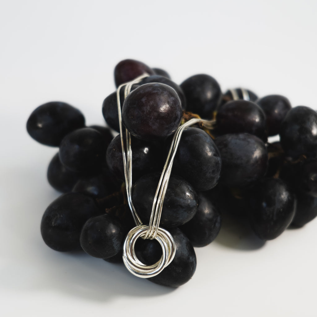 The Three Necklace |  Silver Symbol of Strength & Love