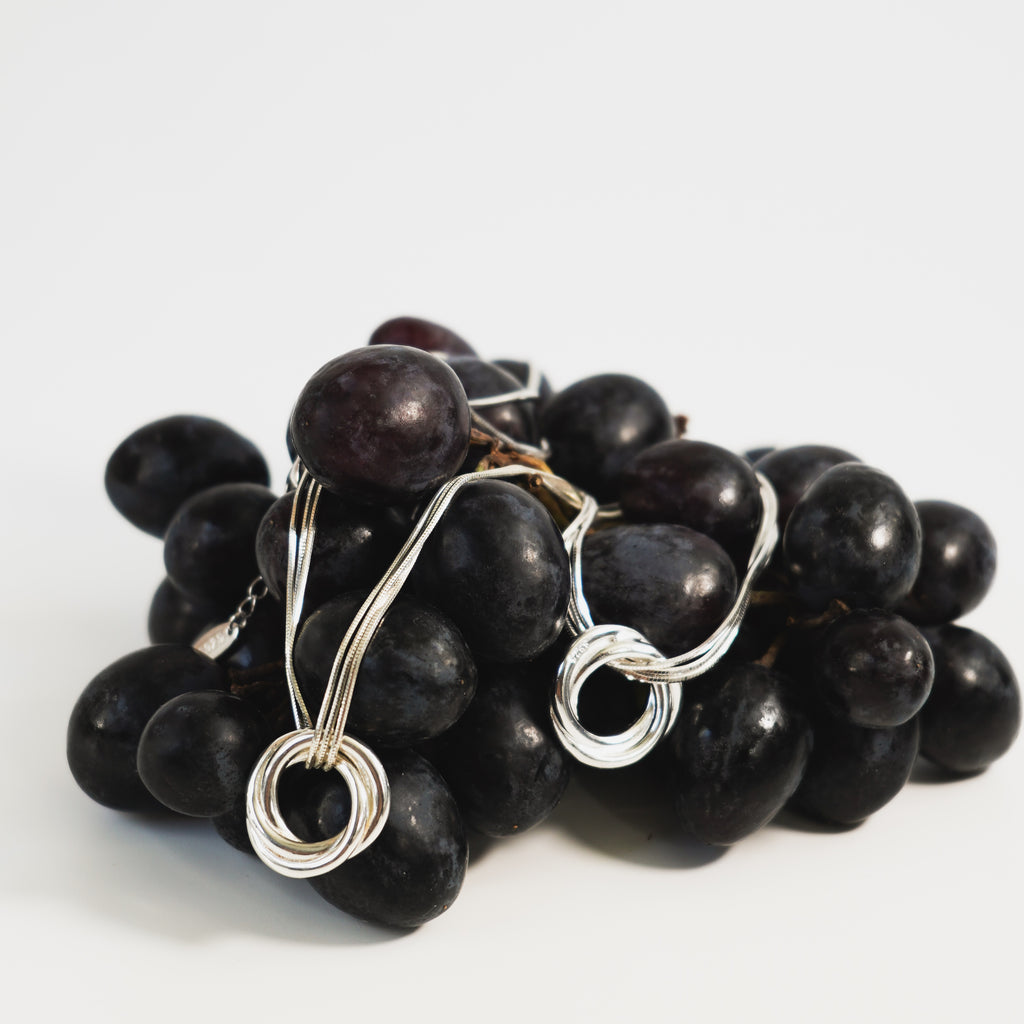 The Three Necklace |  Silver Symbol of Strength & Love