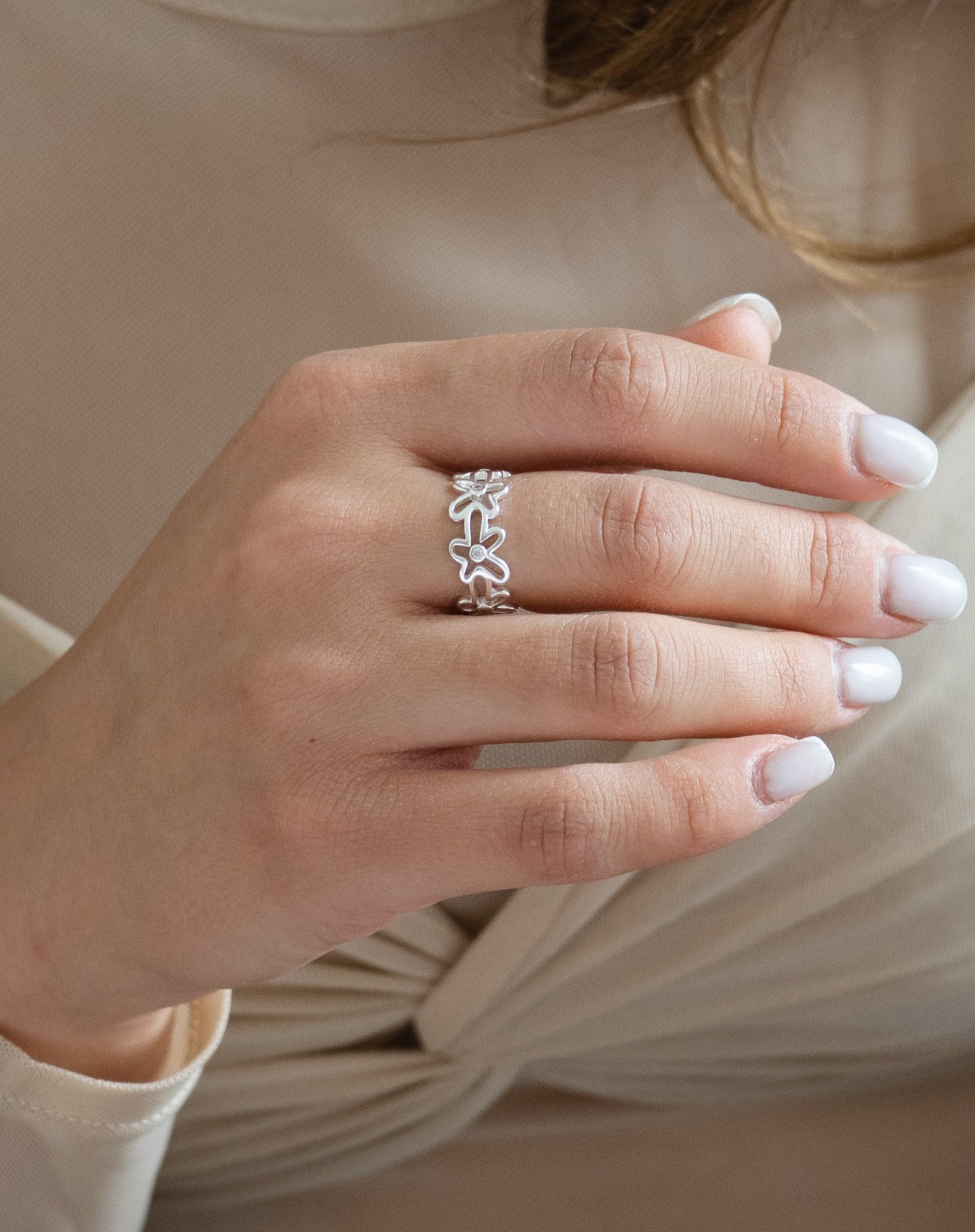 Blossom Ring – Sterling Silver 925