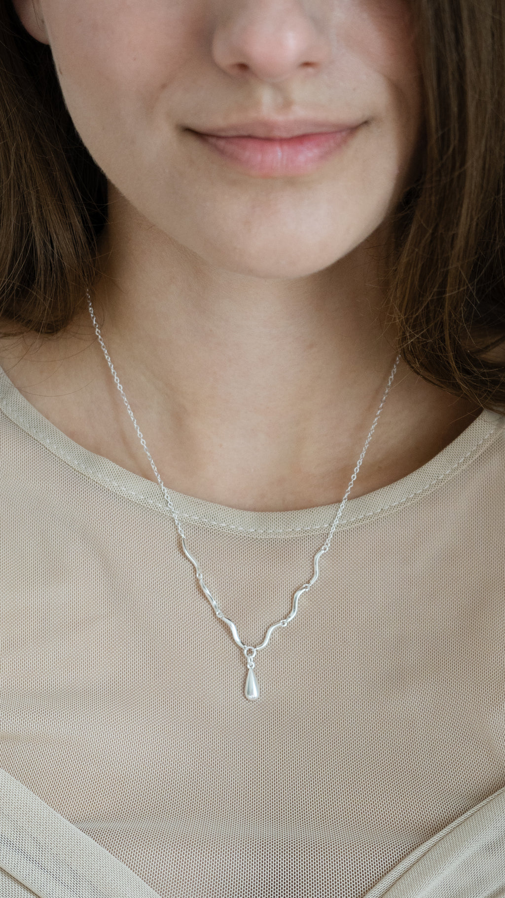 Sea Whisper Necklace | 925 Sterling Silver
