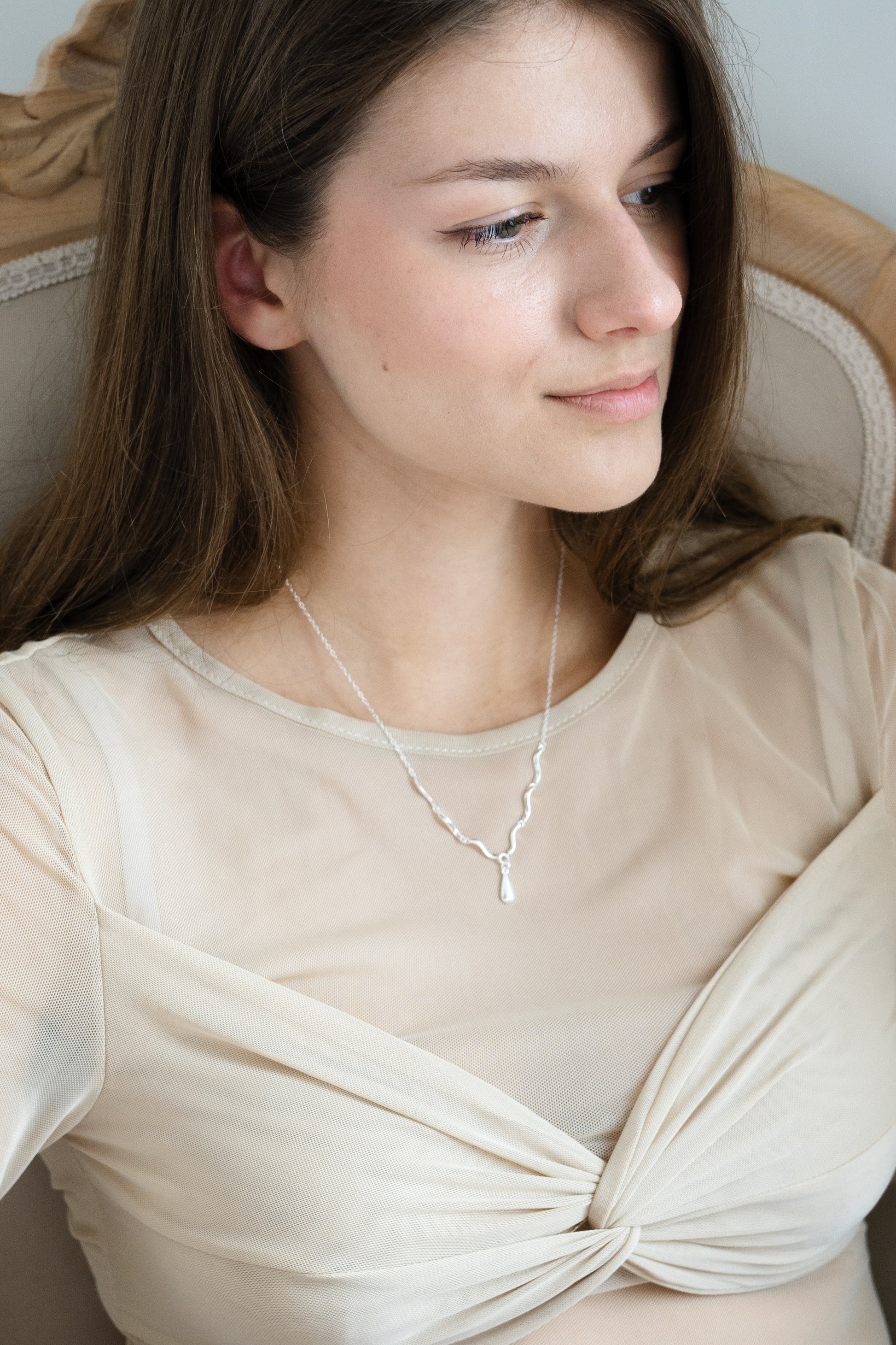 Sea Whisper Necklace | 925 Sterling Silver