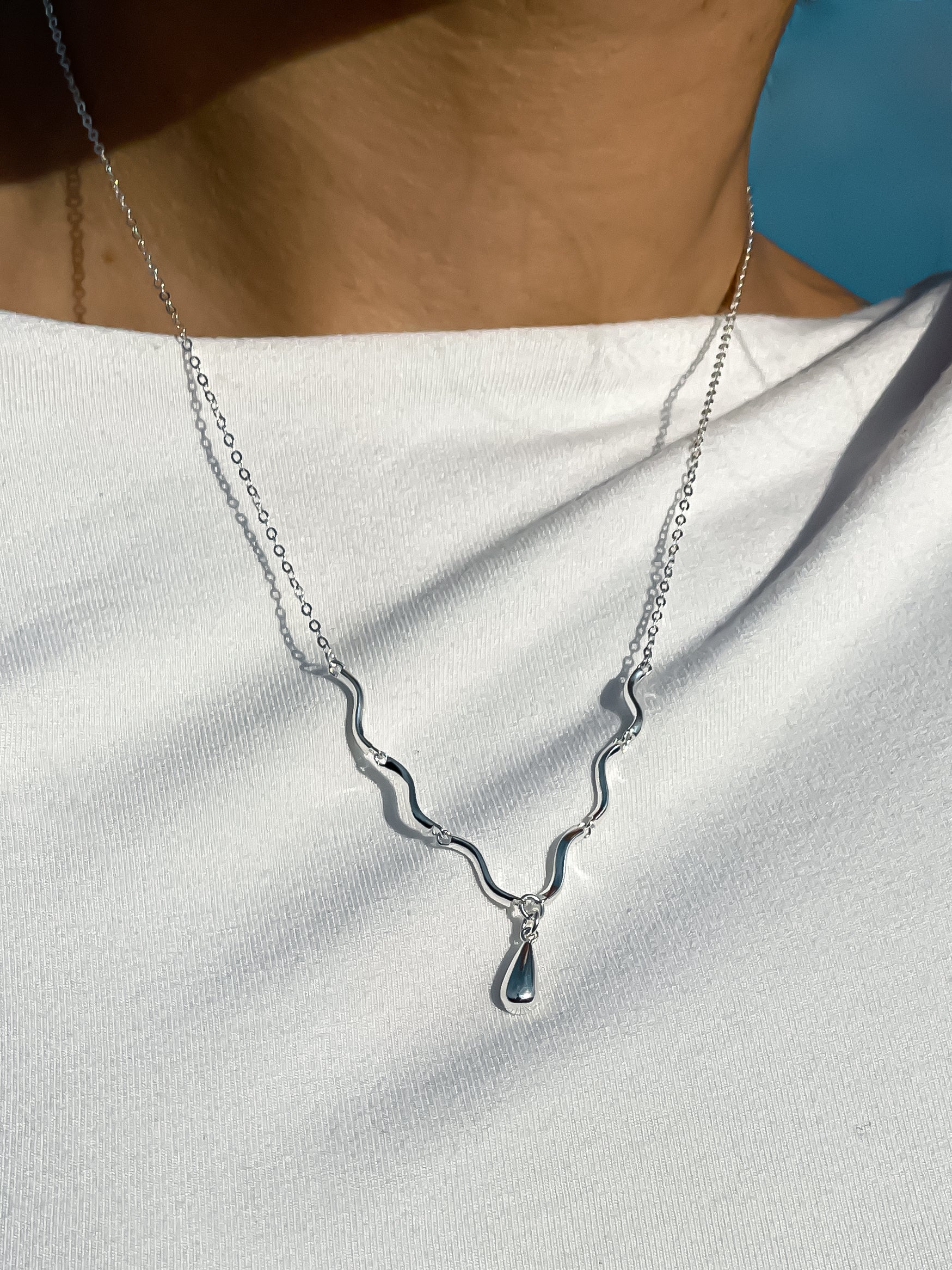 Sea Whisper Necklace | 925 Sterling Silver