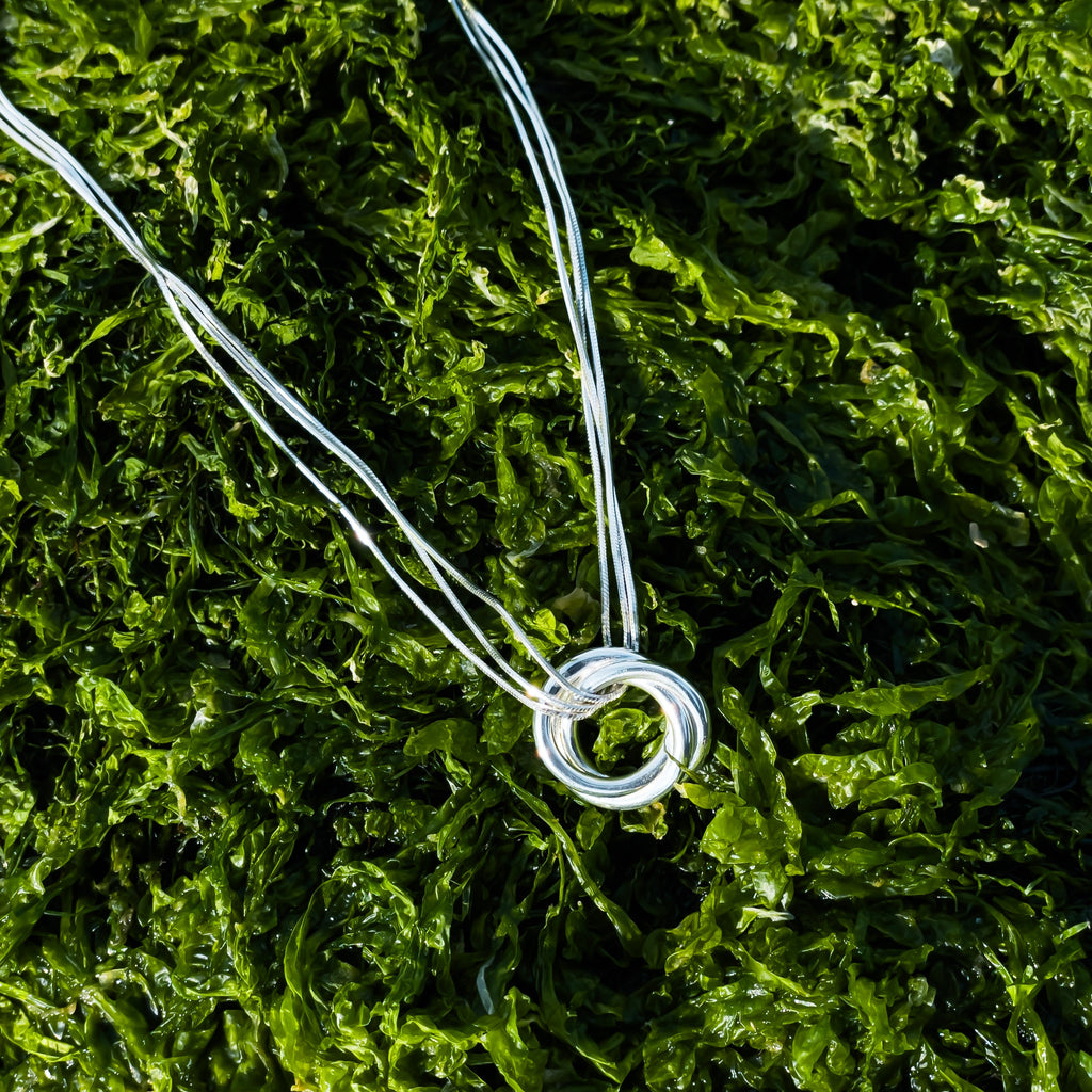 The Three Necklace | Sterling Silver Symbol of Strength & Love