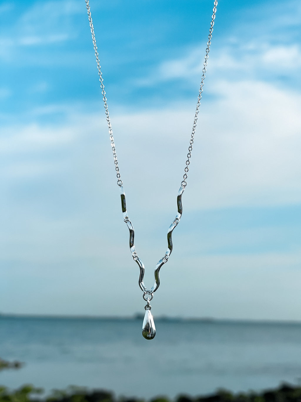 Sea Whisper Necklace | 925 Sterling Silver