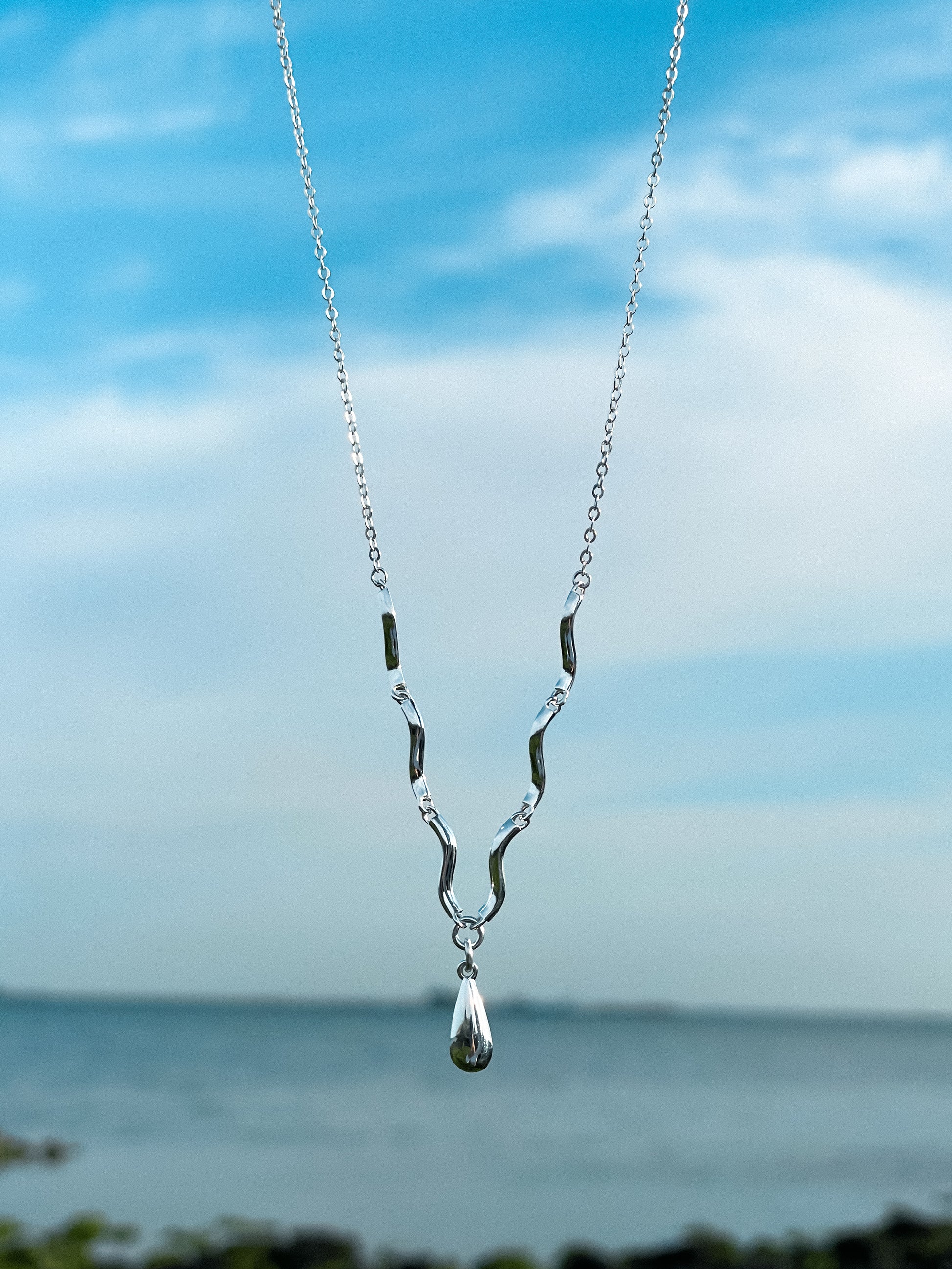 Sea Whisper Necklace | 925 Sterling Silver