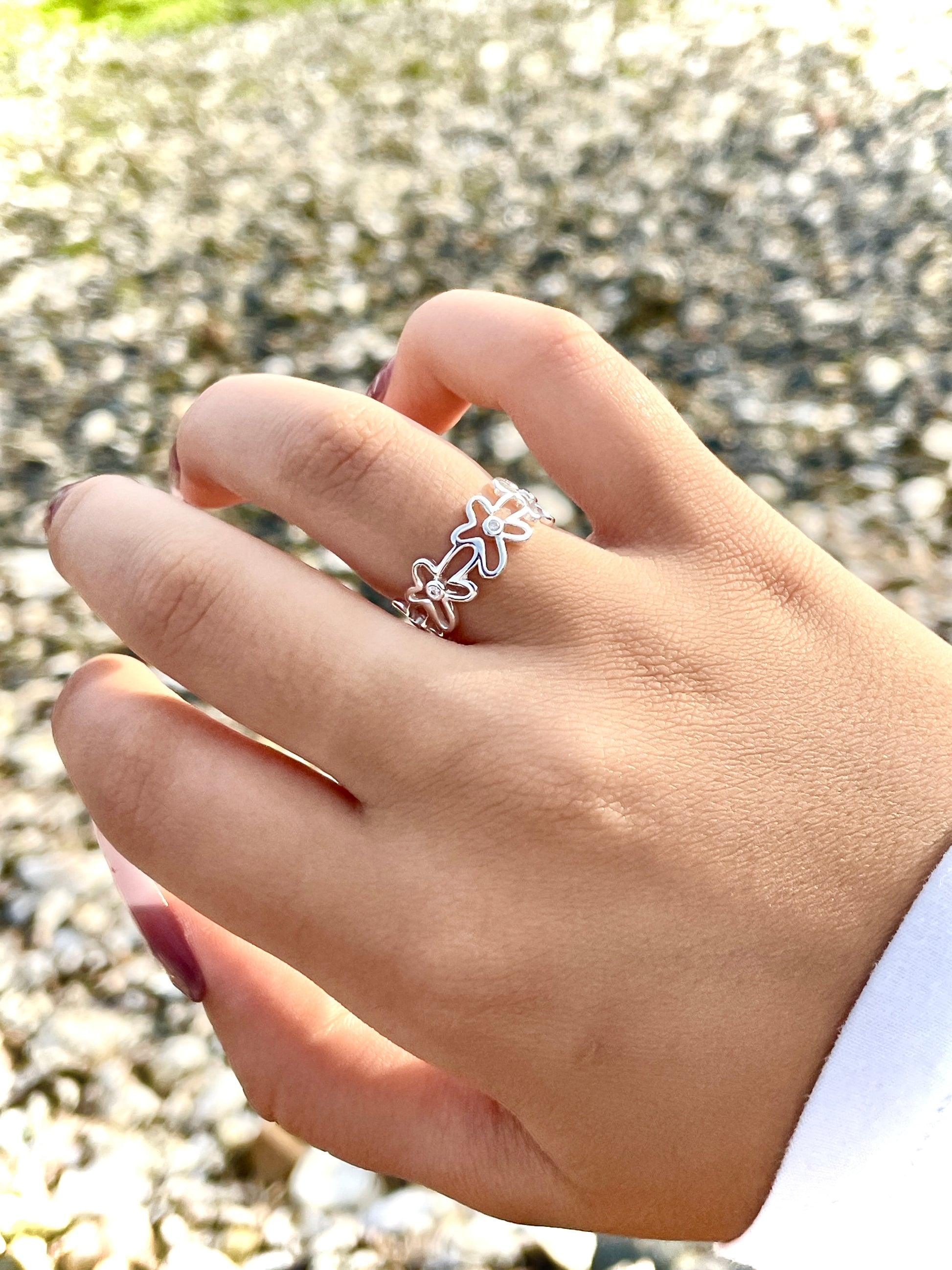 Blossom Ring – Sterling Silver 925