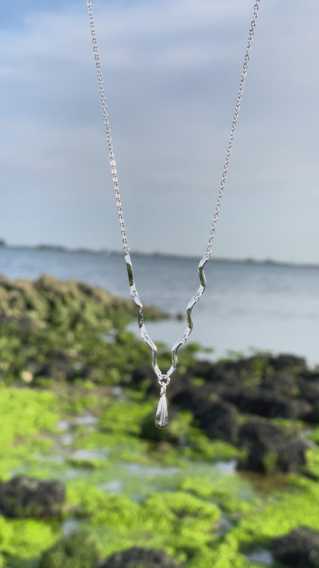 Sea Whisper Necklace | 925 Sterling Silver